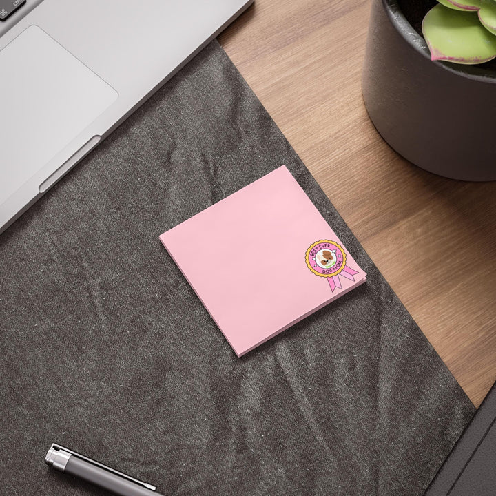 Best Dog Mom Ever Sticky Notepads, Dog Mom Stationery