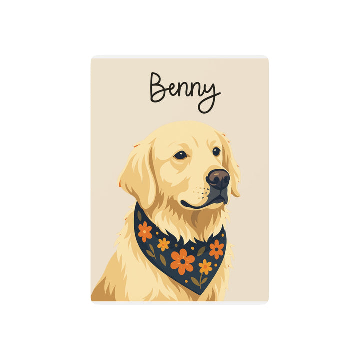Personalized Poker Playing Cards with Custom Dog Portrait