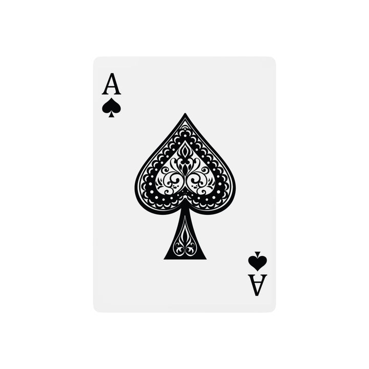 Personalized Poker Playing Cards with Custom Dog Portrait