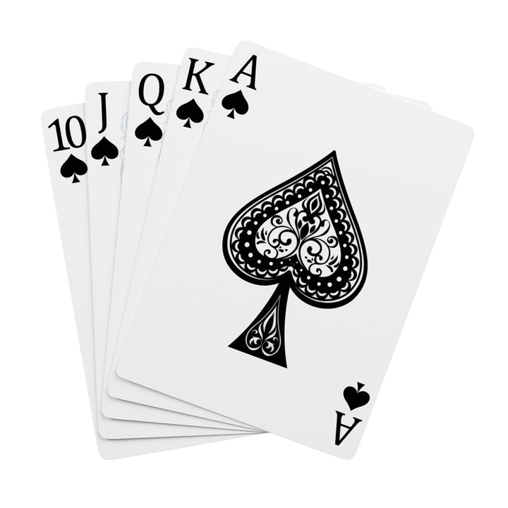 Personalized Poker Playing Cards with Custom Dog Portrait