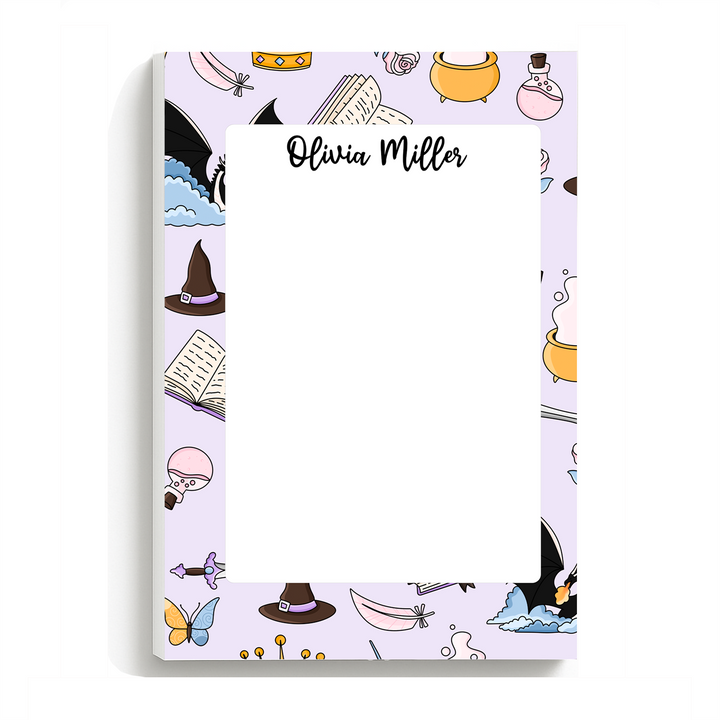 Personalized Notepad Fantasy Dragons