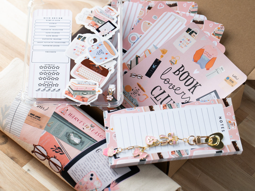 Whimsical Bookish Blind Date with A Kindle Box, Kindle Accessories