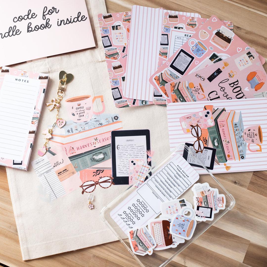 Whimsical Bookish Blind Date with A Kindle Box, Kindle Accessories