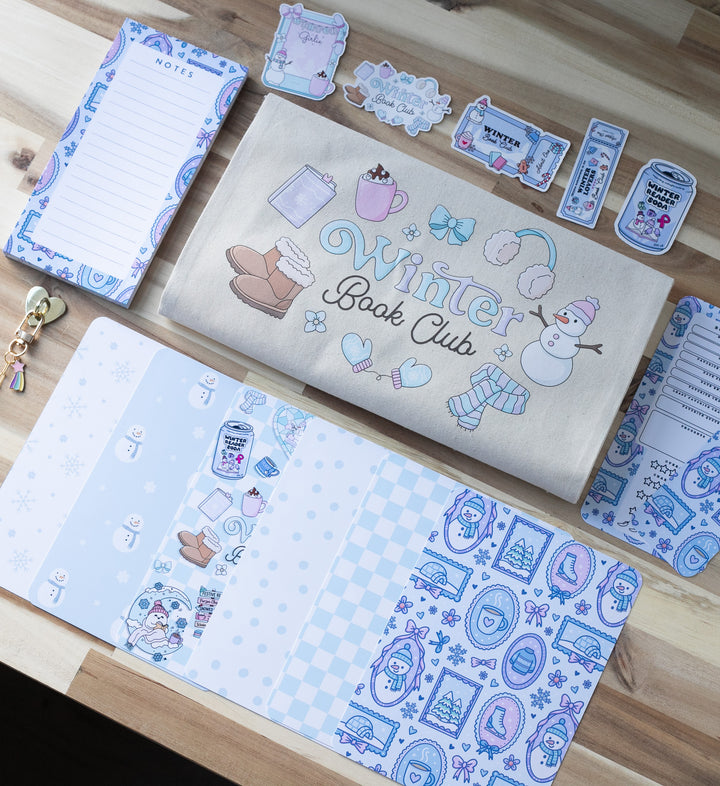 Winter Blind Date with A Kindle Box with Kindle Accessories