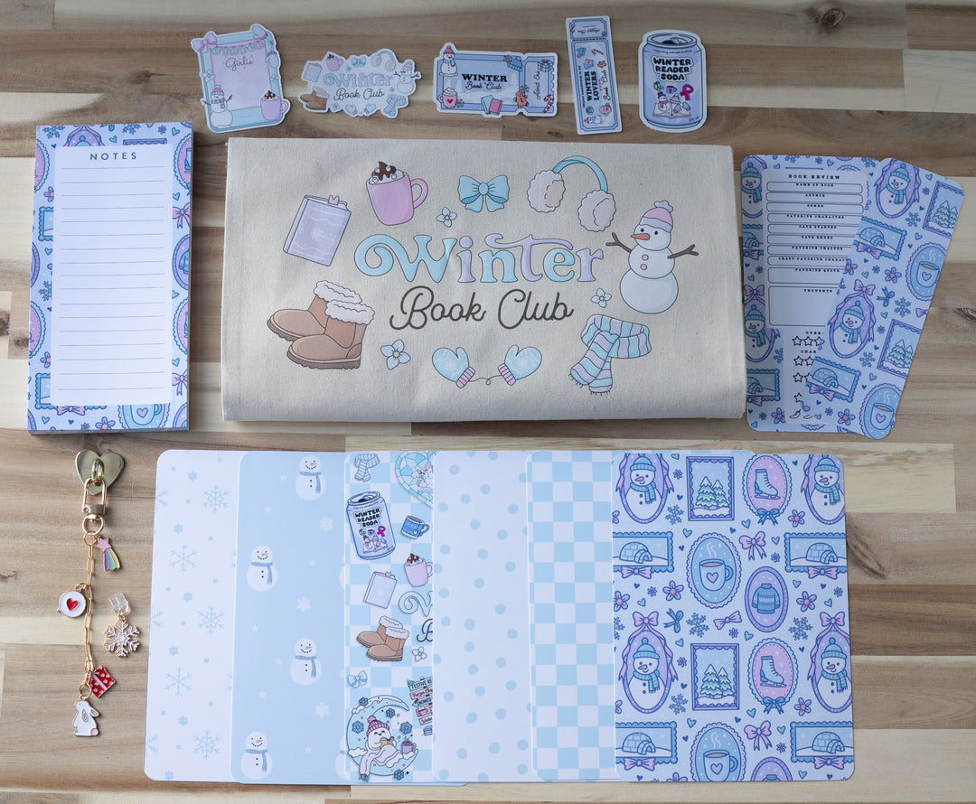 Winter Blind Date with A Kindle Box with Kindle Accessories