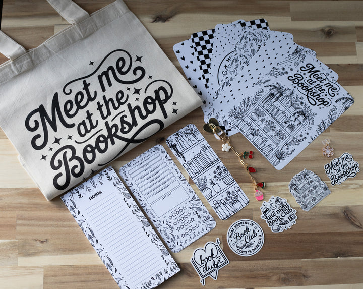 Minimalist Blind Date with A Kindle Box with Kindle Accessories