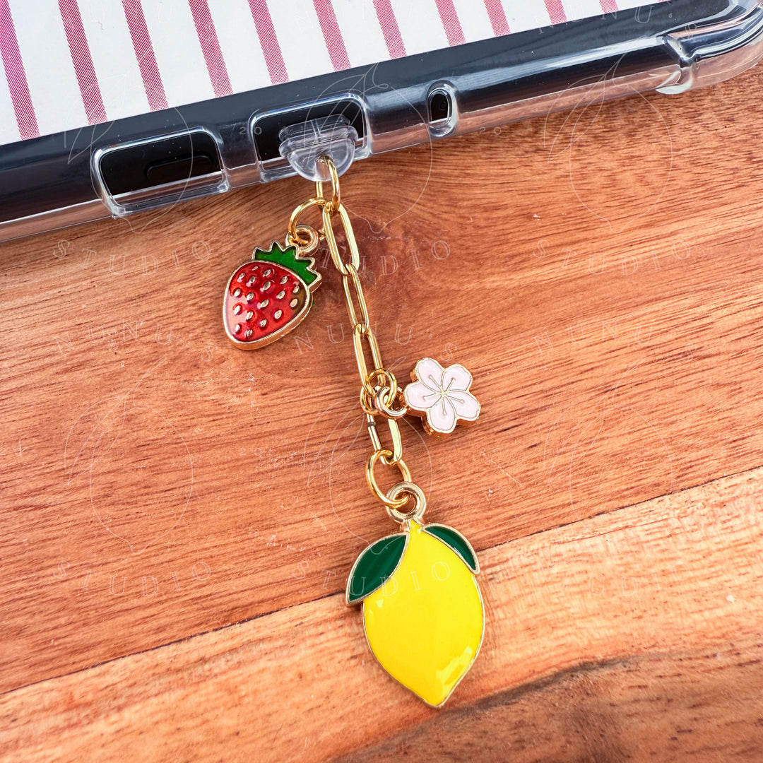 Kindle Charms, Dust Plug Charm E-reader iPhone iPad Tablets USB C Port