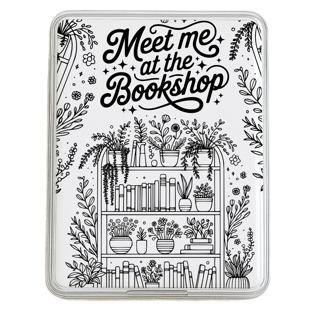 Minimalist Blind Date with A Kindle Box with Kindle Accessories