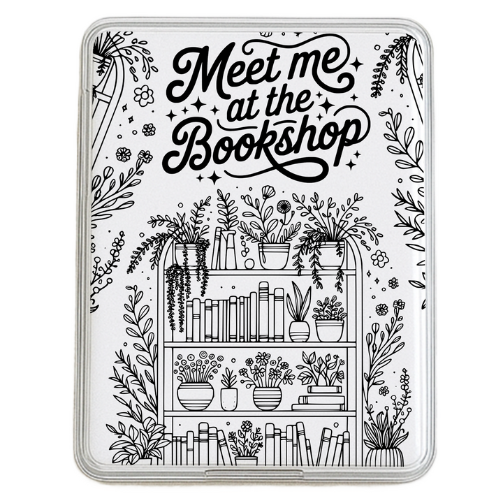 Minimalist Blind Date with A Kindle Box with Kindle Accessories