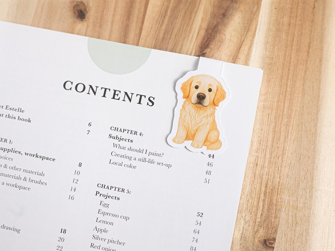 Personalized Magnetic Pet Bookmarks