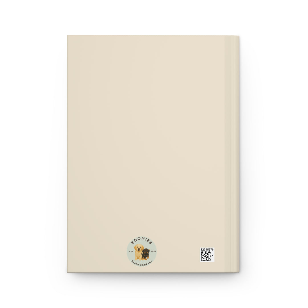 Custom Hardcover Dog Notebook
