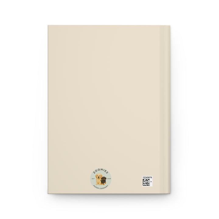 Custom Hardcover Dog Notebook