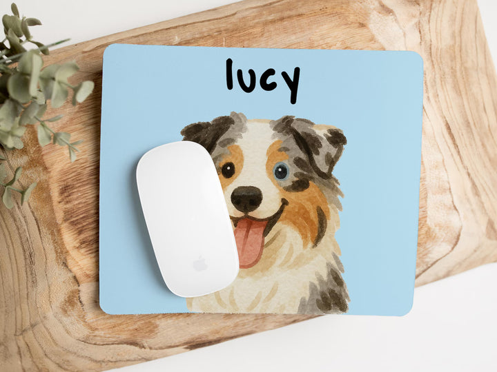 Personalized Dog Portrait Mouse Pad