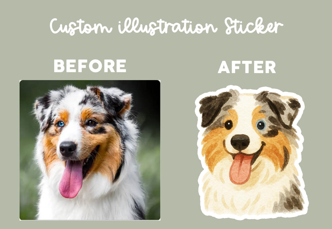 Custom Dog Sticker