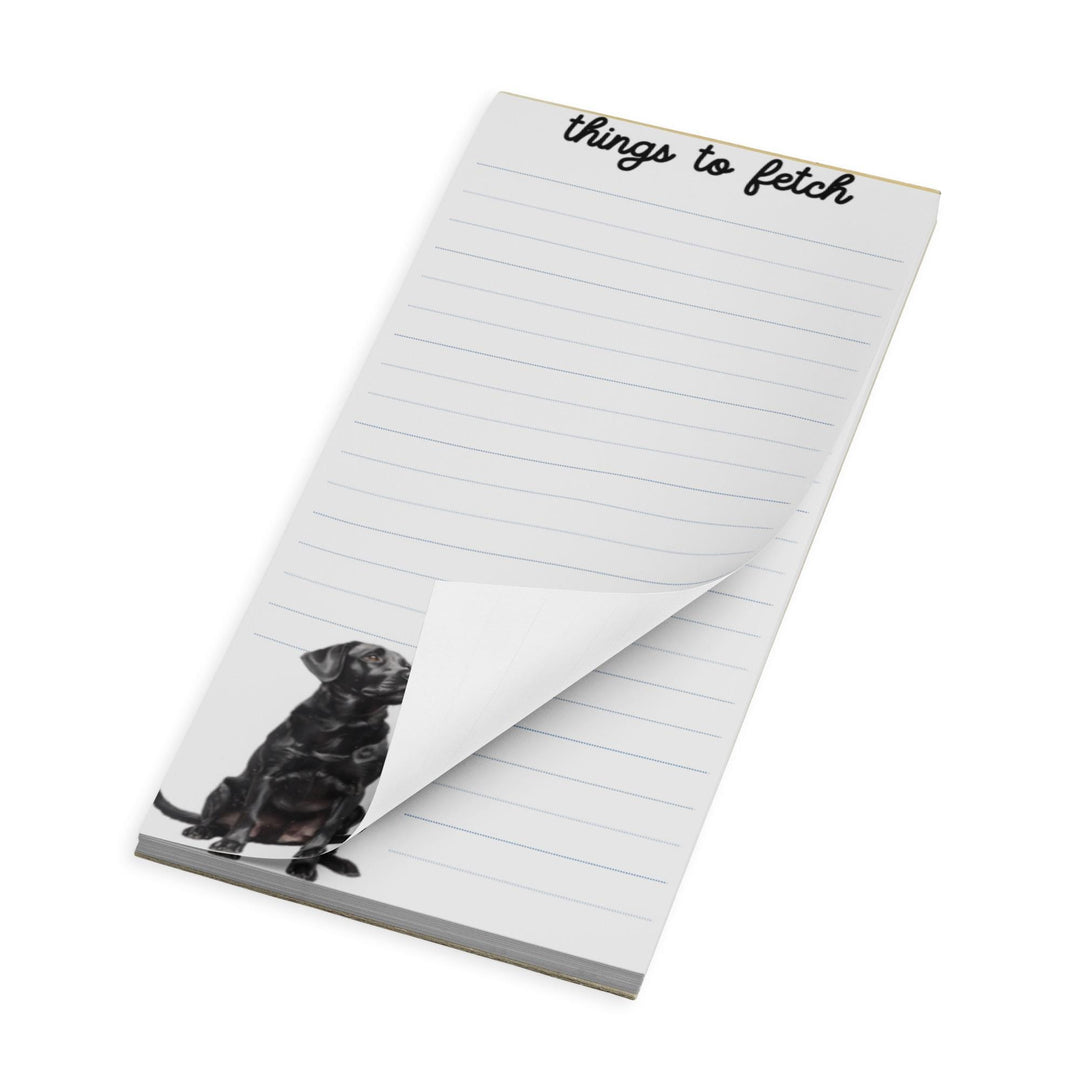 Black Labrador Retriever Notepad, Black Lab To Do List, Black Lab Mom Gifts, Dog Mom Gift, Dog Notepad, Dog To do List, Custom Notepad