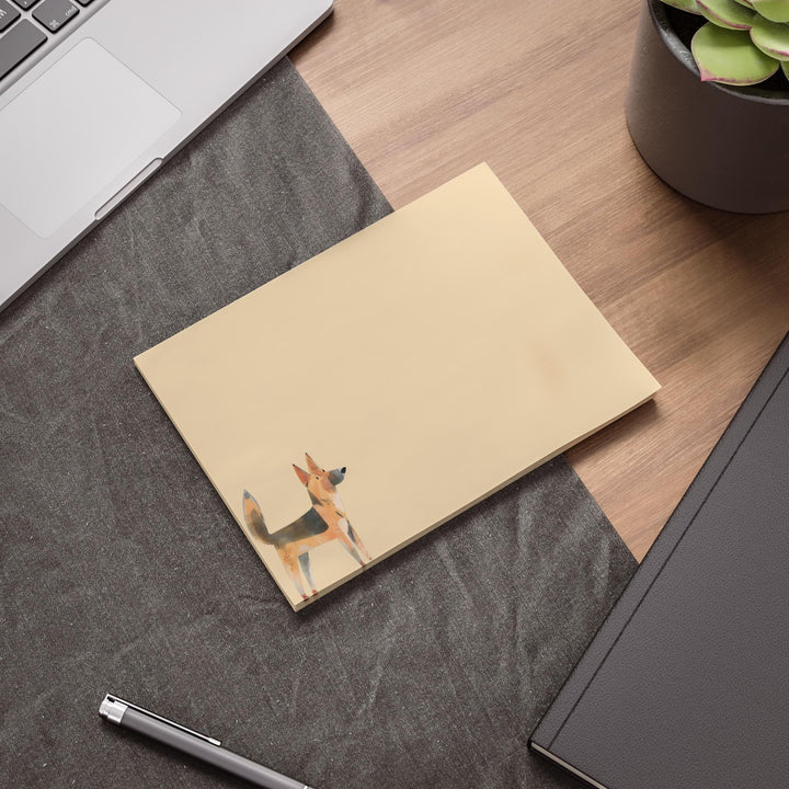 German Shepherd Notepad, Hand Drawn German Shepherd Sticky Note, German Shepherd Mom Gifts, Pet Dog Stationery