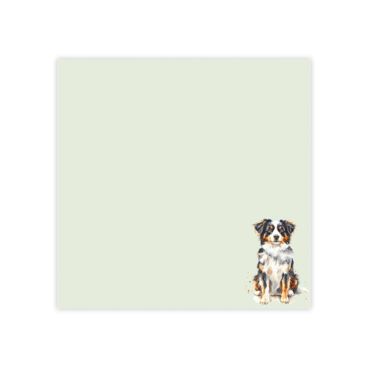 Australian Shepherd Notepad, Australian Shepherd Sticky Note, Australian Shepherd Mom Gifts, Pet Stationery, Cute Dog Gift