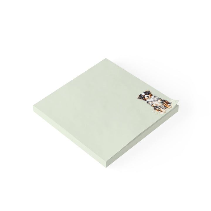 Australian Shepherd Notepad, Australian Shepherd Sticky Note, Australian Shepherd Mom Gifts, Pet Stationery, Cute Dog Gift