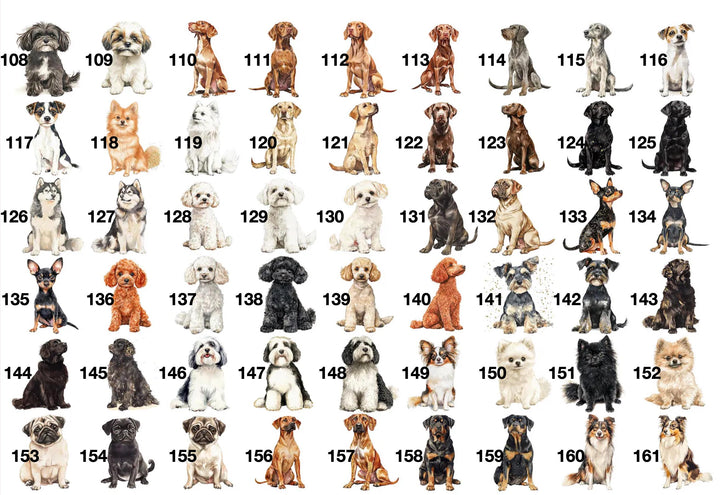 Custom Dog Sticky Note, Golden Retriever Sticky Note, Dog Mom Gifts, Pet Stationery, Cute Dog Gift, Custom Pet Stationery