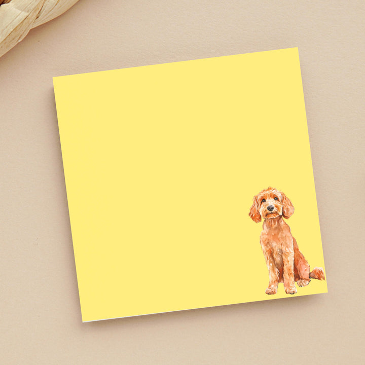 Goldendoodle Sticky Note, Goldendoodle Sticky Note, Goldendoodle Mom Gifts, Pet Stationery, Cute Dog Gift, Goldendoodle Mom