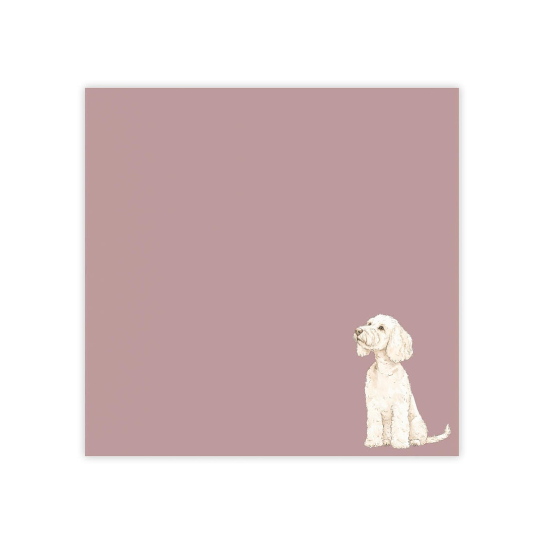 Labradoodle Sticky Note, Labradoodle Sticky Note, Labradoodle Mom Gifts, Pet Stationery, Cute Dog Gift, Labradoodle Mom