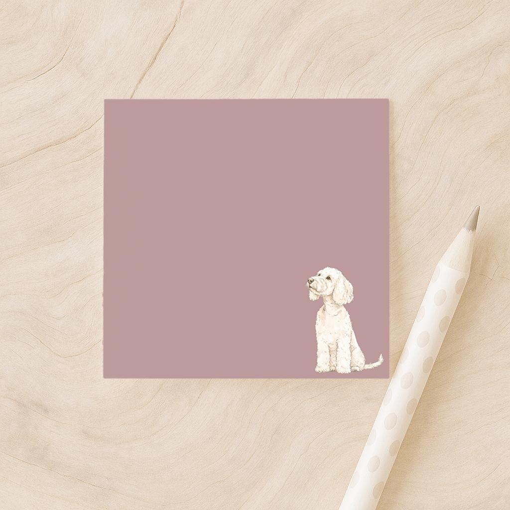 Labradoodle Sticky Note, Labradoodle Sticky Note, Labradoodle Mom Gifts, Pet Stationery, Cute Dog Gift, Labradoodle Mom