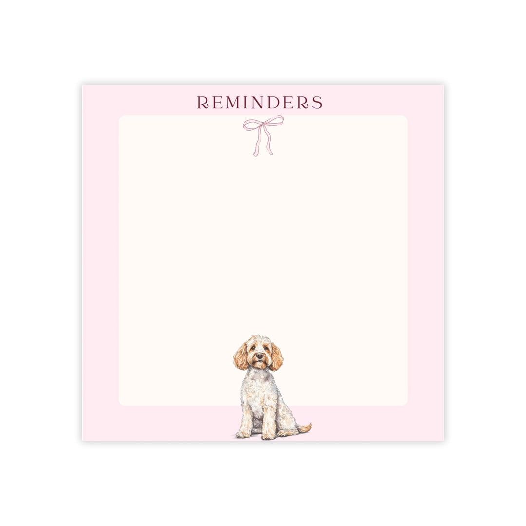Doodle Sticky Note, Labradoodle Sticky Note, Labradoodle Mom Gifts, Pet Stationery, Cute Dog Gift, Labradoodle Mom