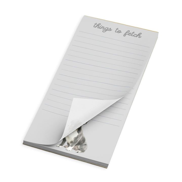 French Bulldog Notepad, Frenchie To Do List, French Bulldog Mom Gifts, Dog Mom Gift, Dog Notepad, Dog To do List, Custom Magnetic Notepad