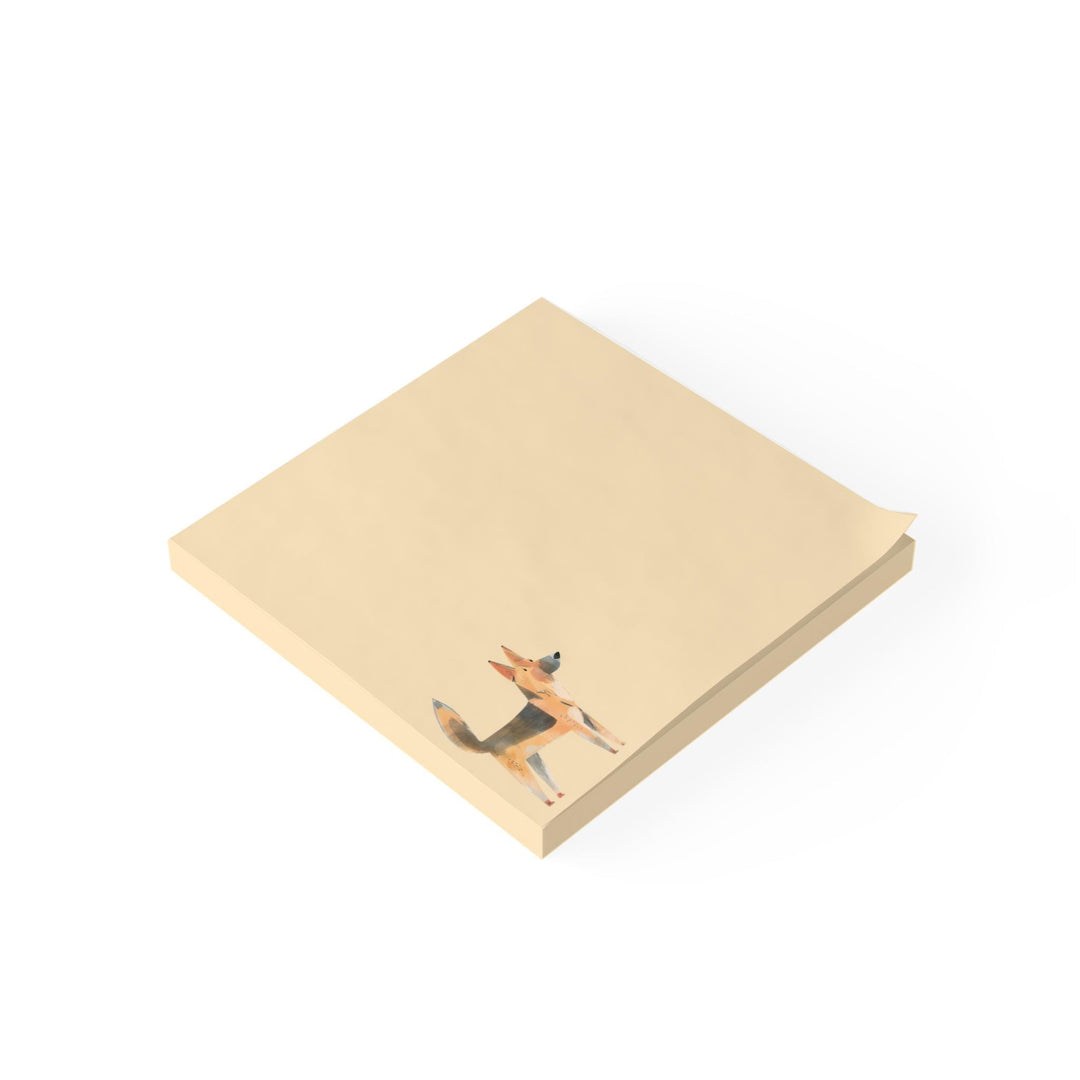 German Shepherd Notepad, Hand Drawn German Shepherd Sticky Note, German Shepherd Mom Gifts, German Shepherd Stationery