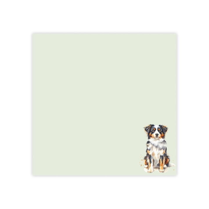 Custom Watercolor Dog Sticky Note, Custom Dog Pos-it Note, Personalized Dog Mom Gifts, Pet Stationery, Cute Dog Gift