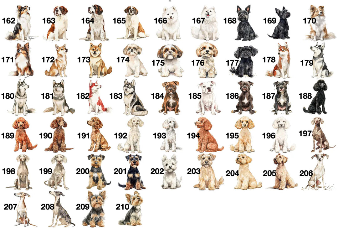 Custom Watercolor Dog Sticky Note, Custom Dog Pos-it Note, Personalized Dog Mom Gifts, Pet Stationery, Cute Dog Gift