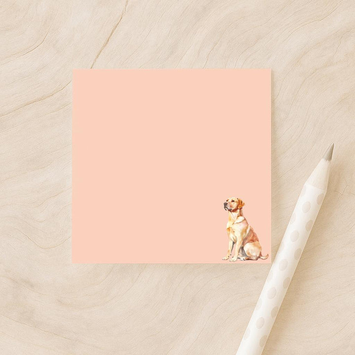 Yellow Lab Sticky Note, Yellow Lab Sticky Note, Labrador Retriever Mom Gifts, Pet Stationery, Cute Dog Gift, Labrador Mom