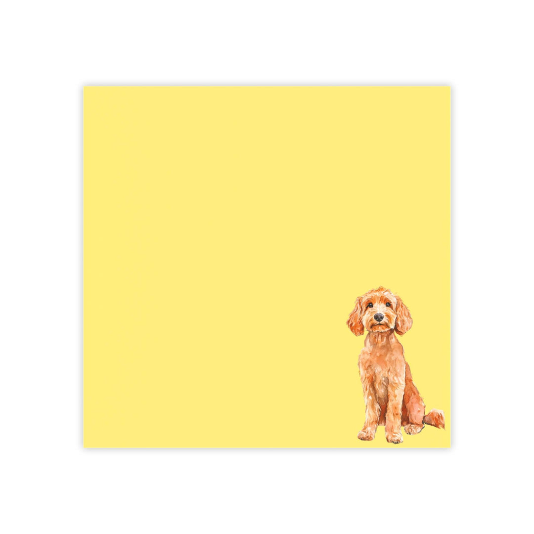 Goldendoodle Sticky Note, Goldendoodle Sticky Note, Goldendoodle Mom Gifts, Pet Stationery, Cute Dog Gift, Goldendoodle Mom