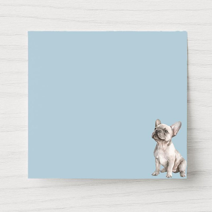 French Bulldog Notepad, Frenchie Sticky Note, French Bulldog Mom Gifts, Pet Stationery, Cute Dog Gift, French Bulldog Mom Stationery