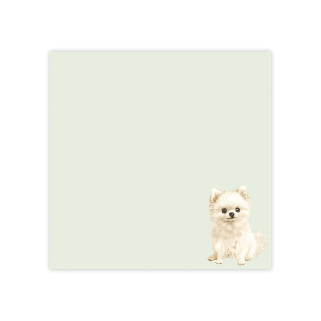 Pomeranian Sticky Notepad, Cute Pomeranian Sticky Note, Pomeranian Gifts, Pomeranian Notepad, Pomeranian Lover Gifts