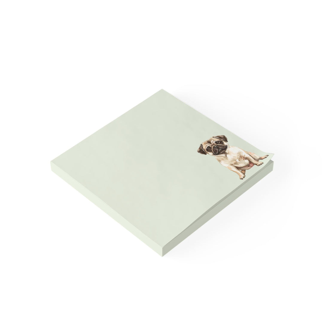 Pug Sticky Notepad, Cute Pug  Sticky Note, Pug  Gifts, Pug  Notepad, Pug  Lover Gifts, Pug Mom Gifts