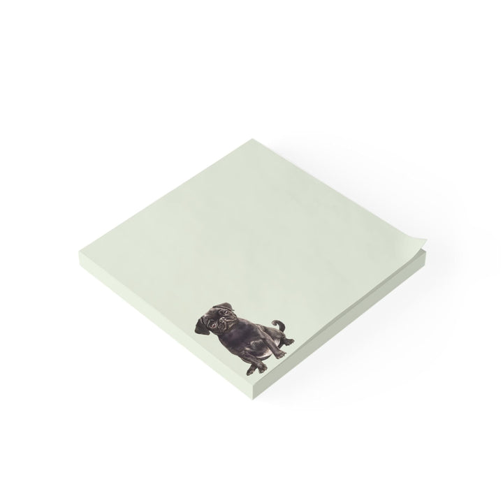 Black Pug Sticky Notepad, Cute Pug  Sticky Note, Pug  Gifts, Pug  Notepad, Pug  Lover Gifts, Pug Mom Gifts