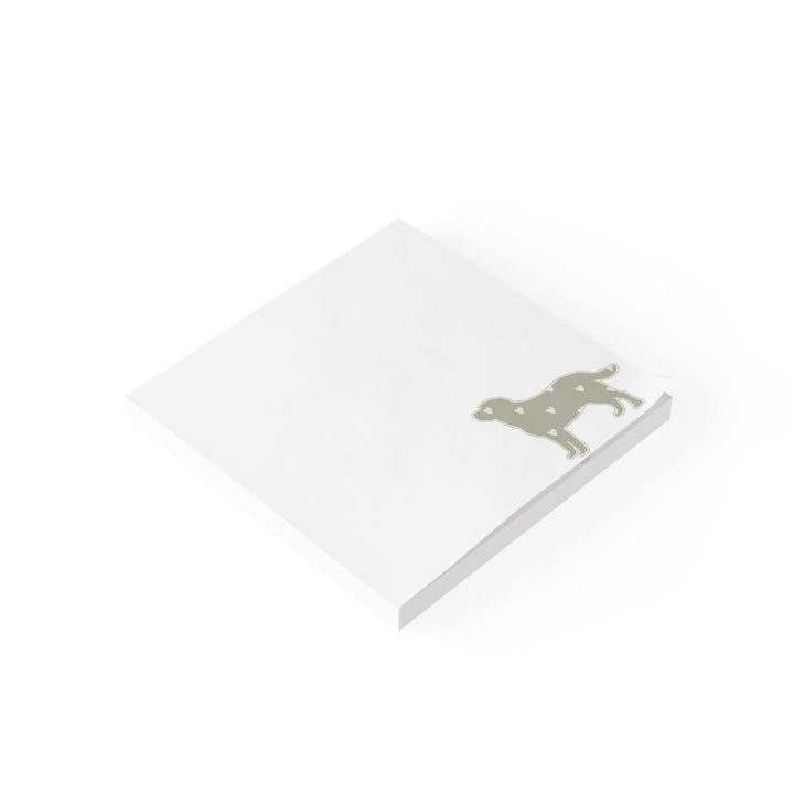 Sage Labrador Retriever Sticky Notepad, Cute Pet Sticky Note, Lab Mom Gifts, Labrador Retriever Notepad, Labrador Retriever Gifts
