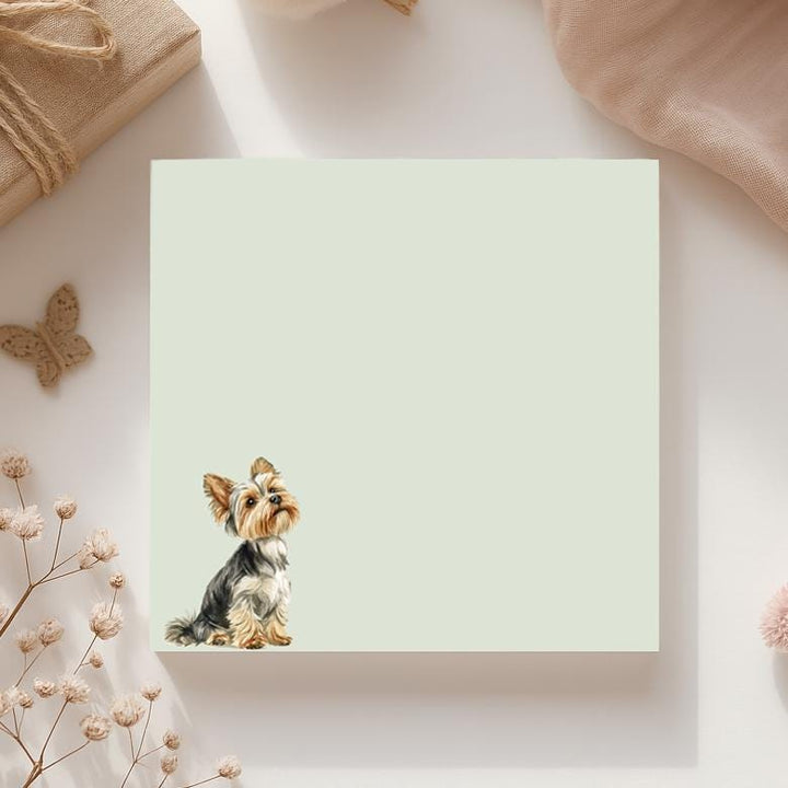 Yorkshire Terrier Sticky Notepad, Cute Yorkie Sticky Note, Yorkshire Terrier Gifts, Yorkshire Terrier Notepad, Yorkshire Terrier Lover Gifts