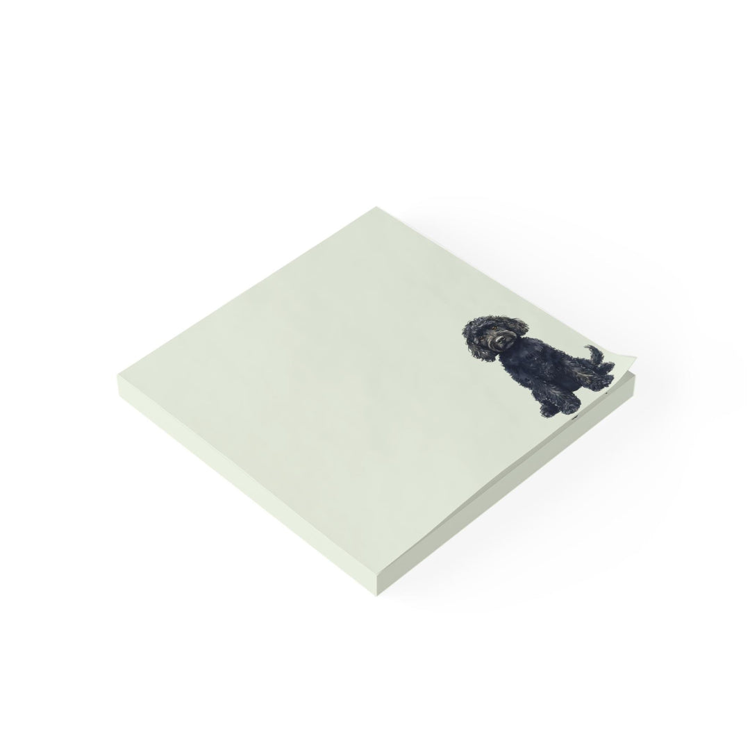 Black Labradoodle Sticky Notepad, Cute Labradoodle Sticky Note, Labradoodle Gifts, Labradoodle Notepad, Labradoodle Lover Gifts
