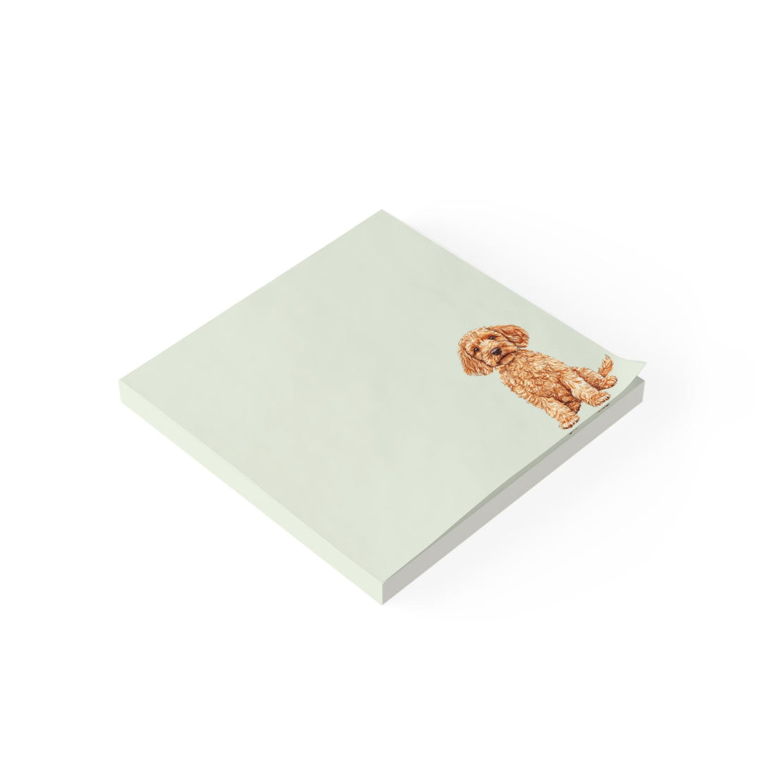 Labradoodle Sticky Notepad, Cute Labradoodle Sticky Note, Labradoodle Gifts, Labradoodle Notepad, Labradoodle Lover Gift