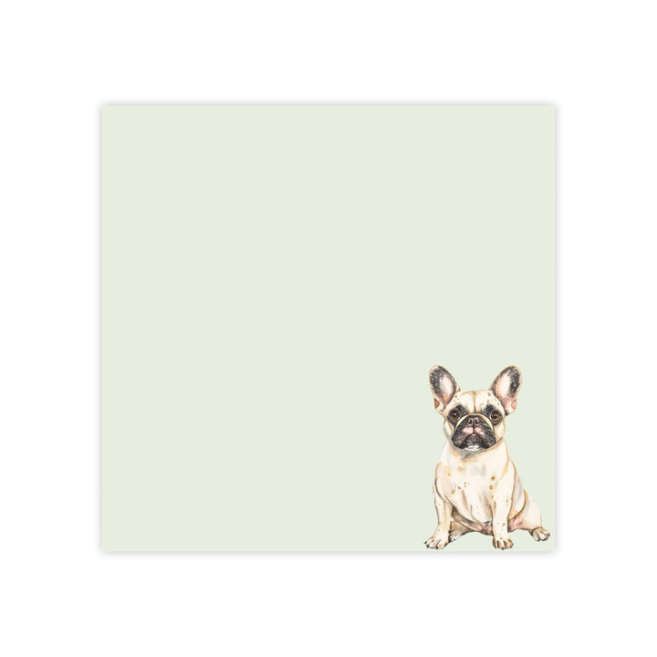 French Bulldog Sticky Notepad, Cute French Bulldog Sticky Note, French Bulldog Gifts, Frenchie Notepad, Frenchie Lover Gifts, Frenchie Mom