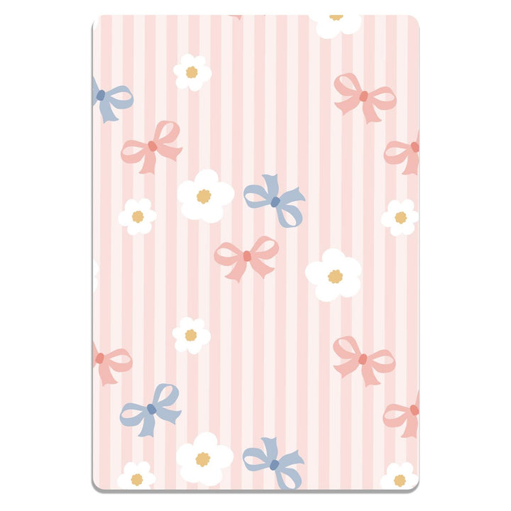 Coquette Kindle Paperwhite Insert: Ribbon & Flower Cardstock (11th/12th Gen)