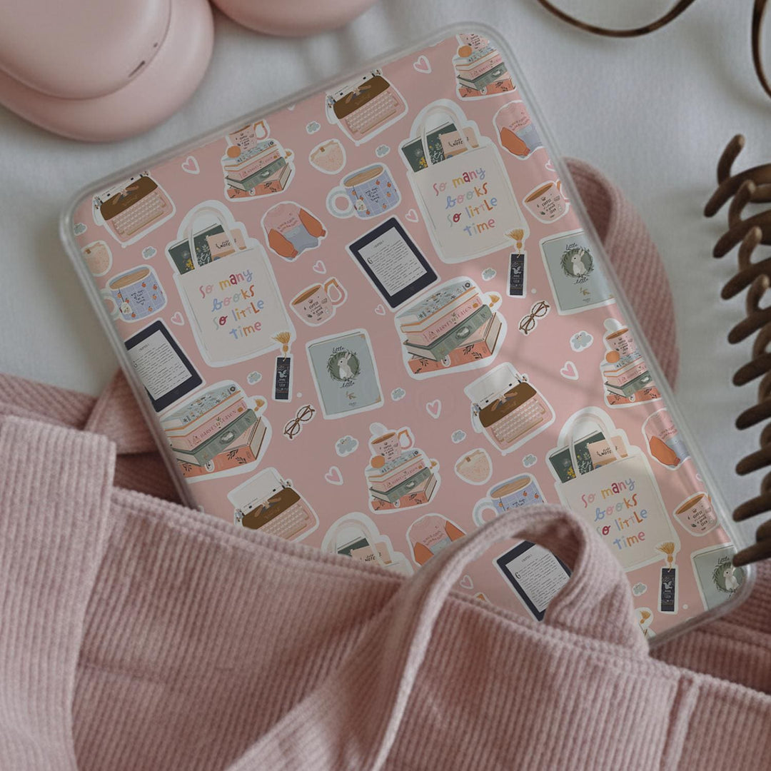Whimsical Pink Kindle Accessory Bundle