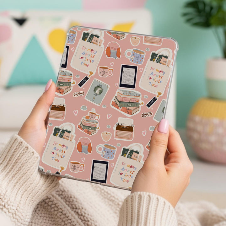 Whimsical Pink Kindle Accessory Bundle