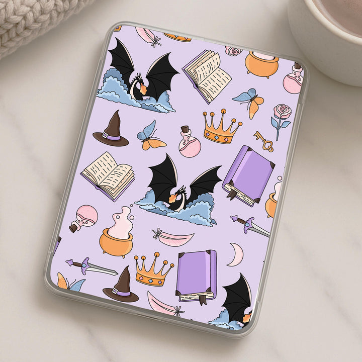 Purple Romantasy Kindle Accessory Bundle