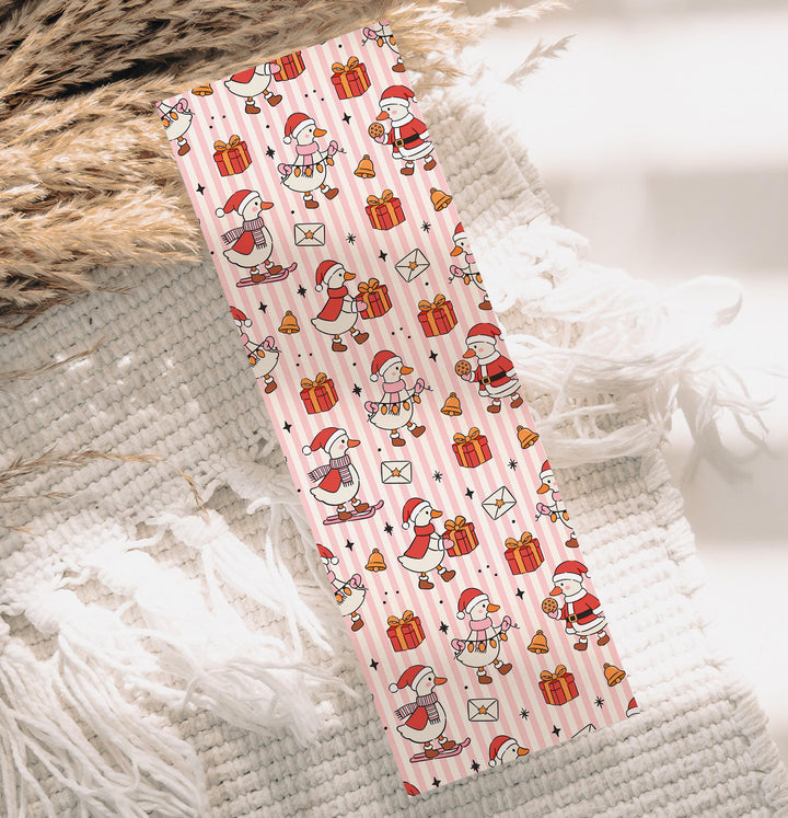 Silly Goose Christmas Bookmark, Gifts for Bookish Readers Book Lovers