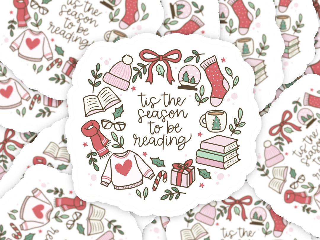Christmas Sticker Bundle, Christmas Sticker, Bookish Christmas Gifts
