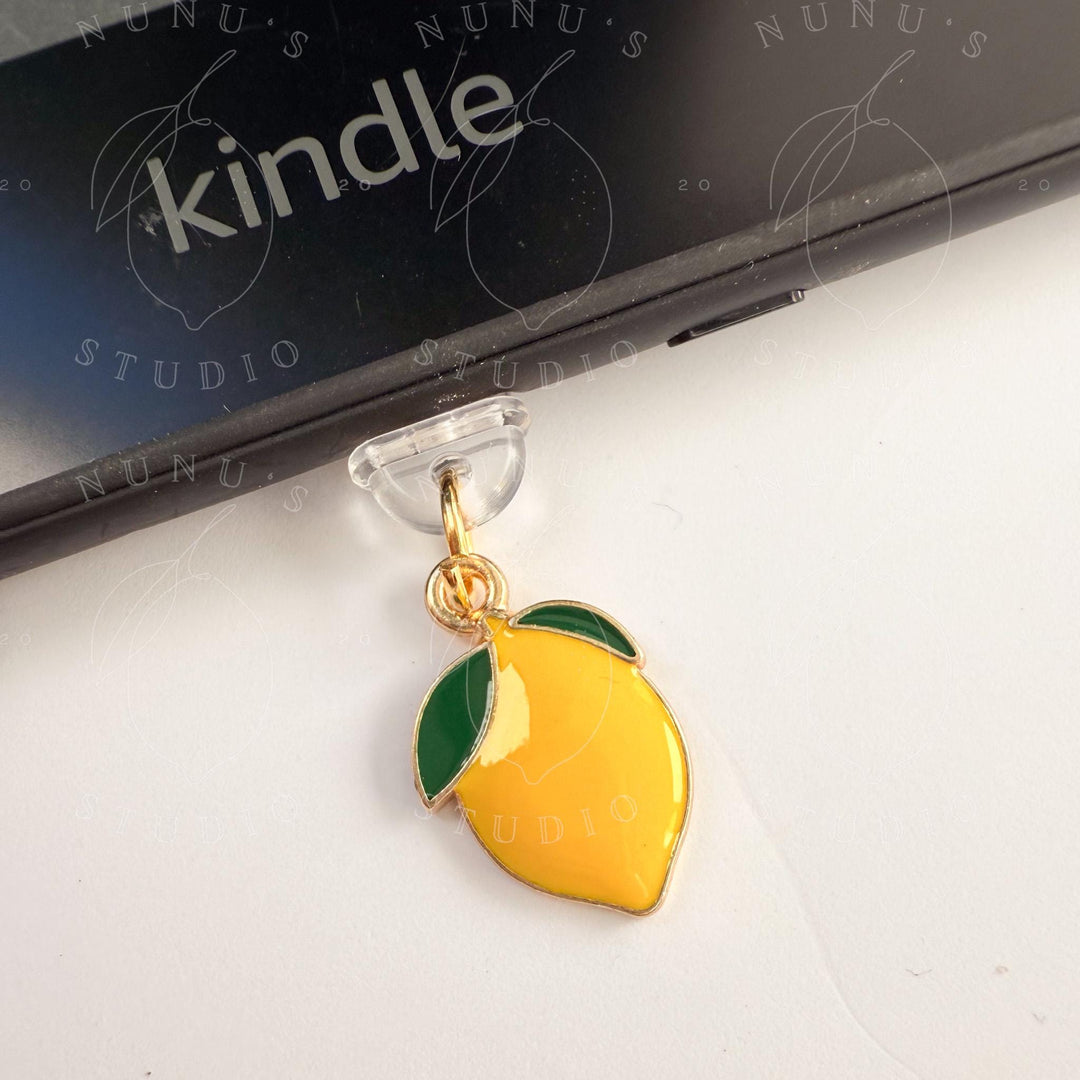 Kindle Charms, Dust Plug Charm for Kindle E-reader iPhone iPad Tablets, Book Lover Gift, Bookish Kindle Accessories USB C Port