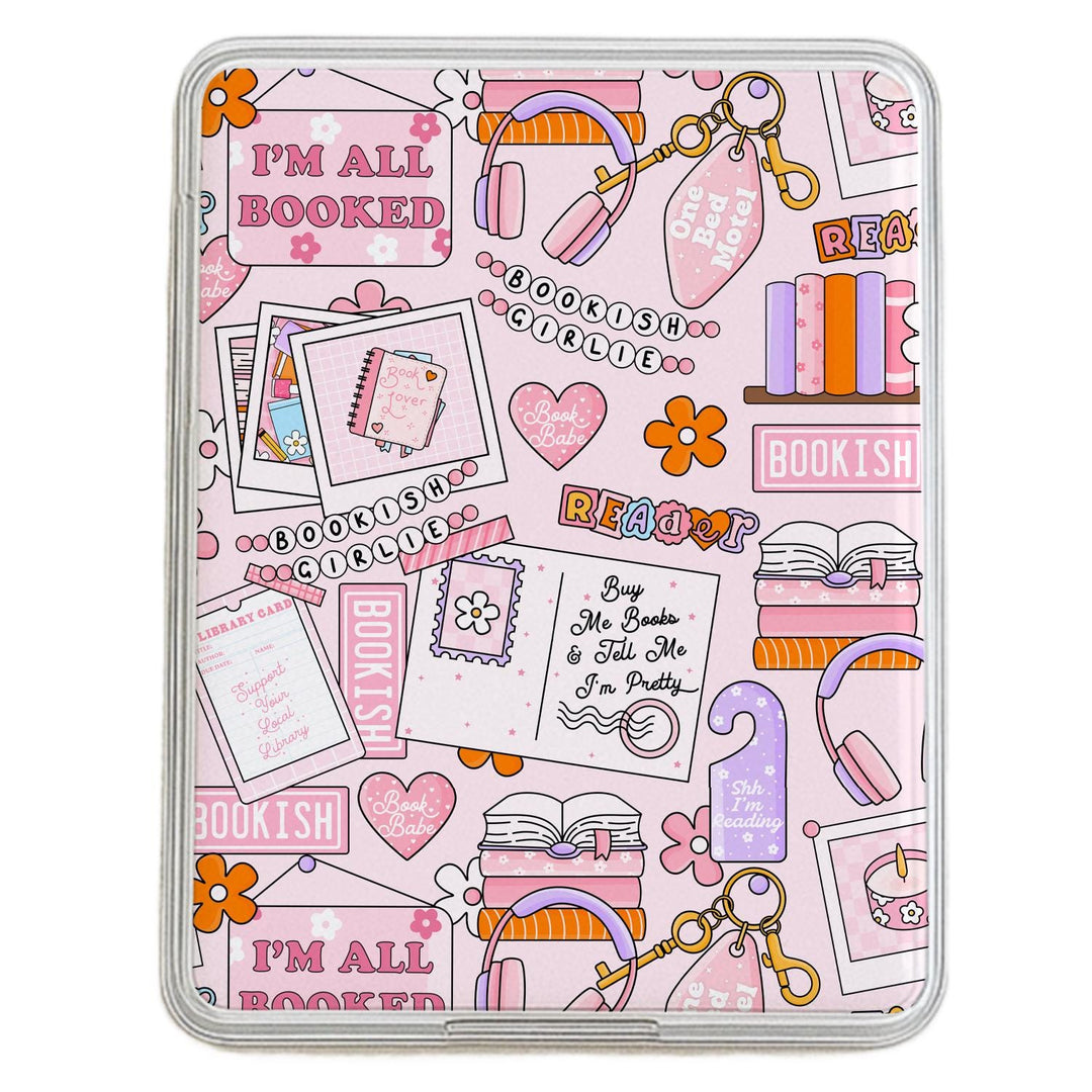 Kindle Accessory Bundle with E-reader Charm, Cardstock Inserts with 20 Stickers, Paperwhite and Colorsoft 11th & 12th Gen